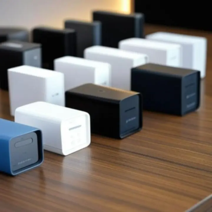 Nowoczesne szybkie ładowarki i kompaktowe powerbanki