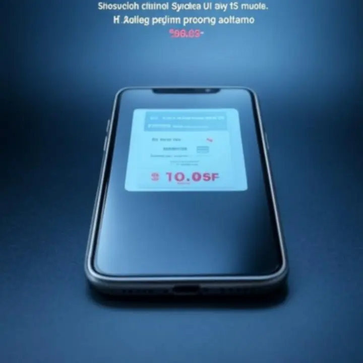 Baner promocyjny elektroniki z wyróżnionymi rabatami