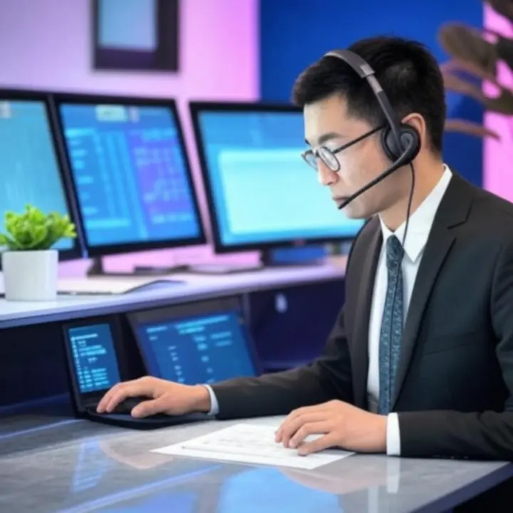 Panel centrum wsparcia Smart Shop PL z opcjami kontaktu i śledzenia zamówień